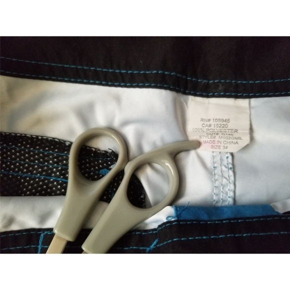 Element Blue Board Shorts - Picture 3 of 4